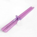 10" lavender Taper Candle Set of 6 Candles Party Supplies for Wedding, Sweet 16 Birthday